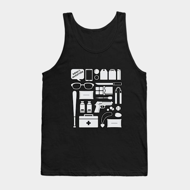 kiryu's inventory - yakuza / ryu ga gotoku Tank Top by amyadrianna